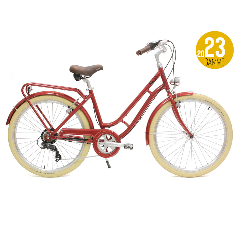 Vente vélo neuf modèle 1903 rouge - Location Vélo Dunkerque