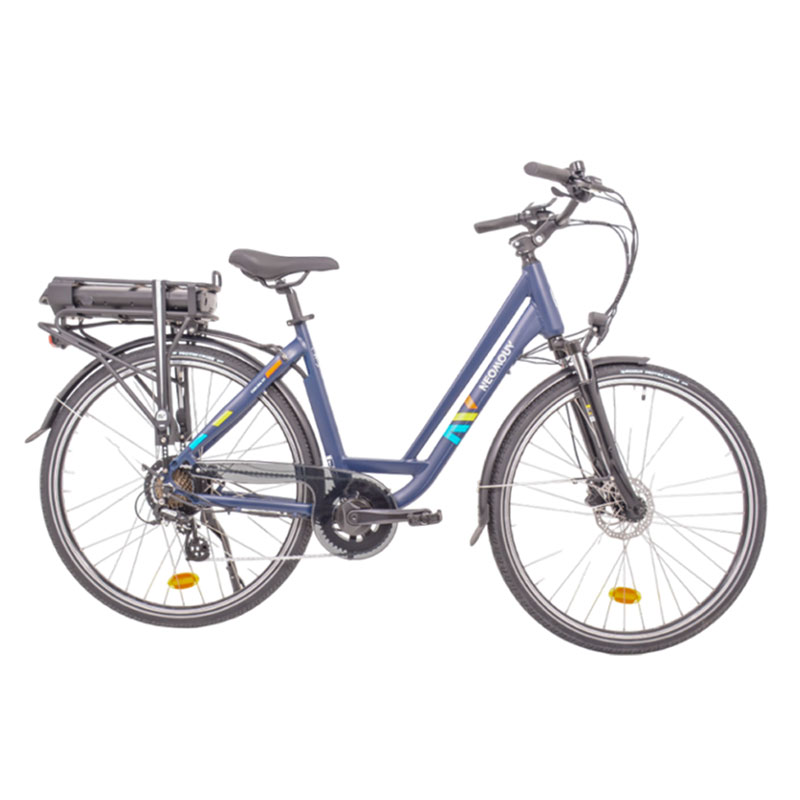 Vente vélo électrique neuf modèle Ravena bleu nuit - Location Vélo Dunkerque